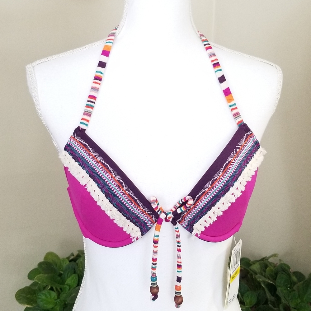Lucky Brand Bathing suit top size Medium